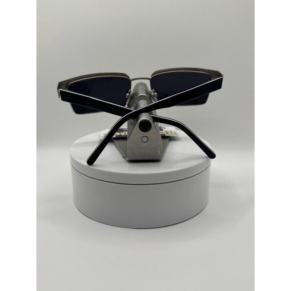 Vintage Y2K Eyeglasses | NOS | Grey Sun Lens | Chunky Metal Frame Retro Glasses - Picture 7 of 10